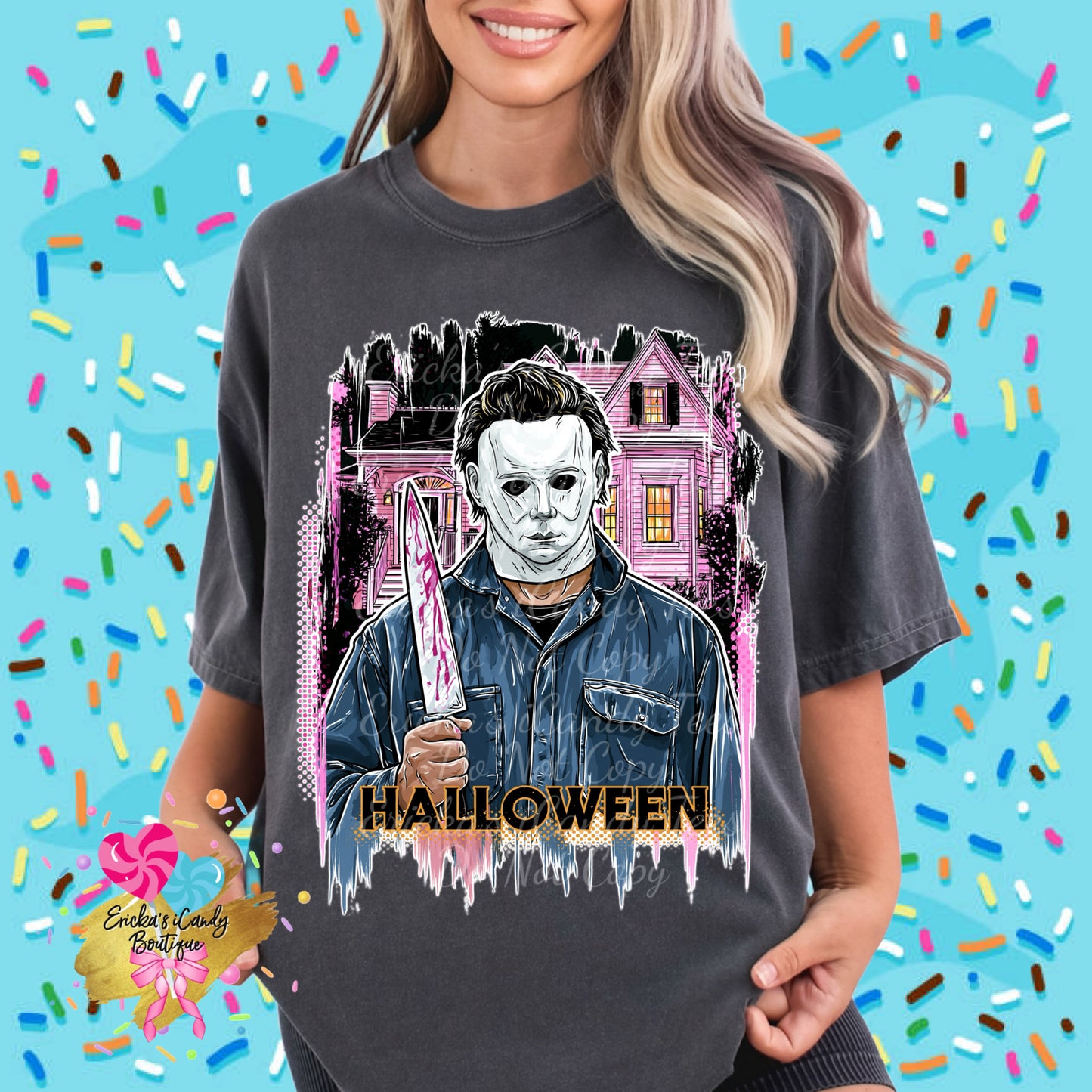 Halloween Pink - Kids & Adult Apparel
