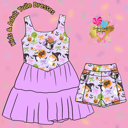 Halloween Sidekicks - Kids & Adult Dresses ✨PREORDER ESTIMATED SHIPS BEGINNING SEPT
