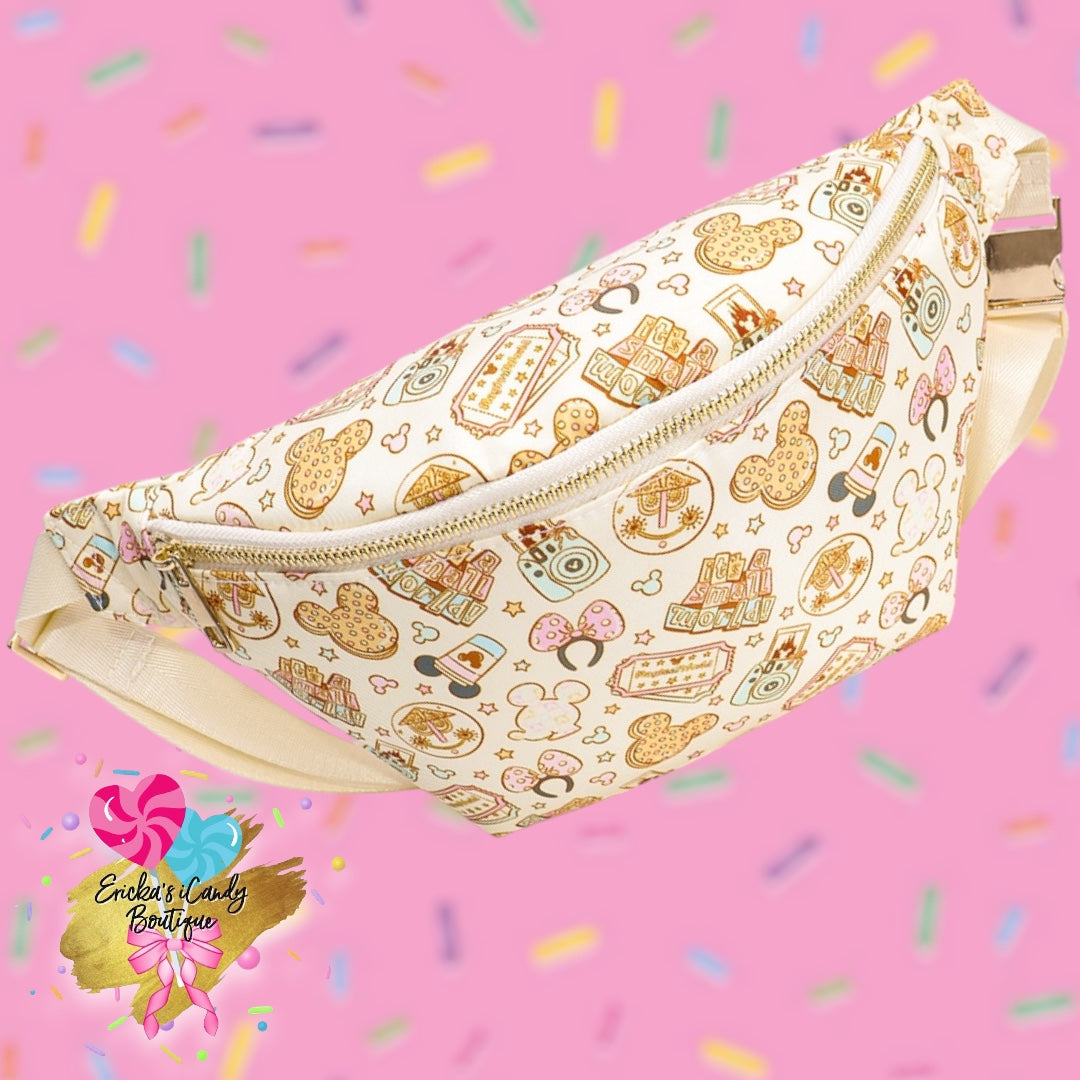 Small World Snacks- Large Fanny Belt Bag