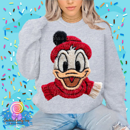 Holiday Fab6 Faux Fur  (Choose Your Character) - Kids & Adult Apparel (Copy)