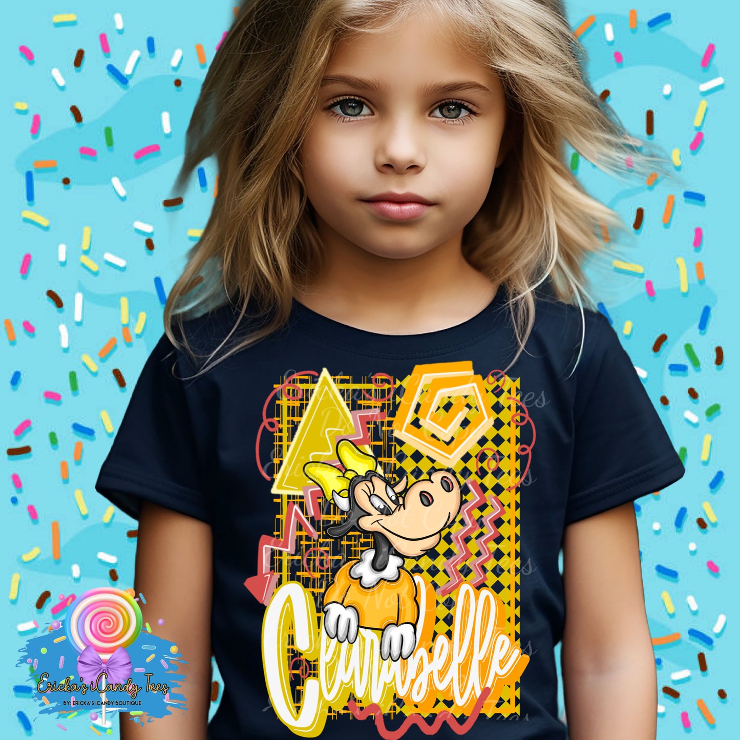 Retro Girlie Moo - Kids & Adult Apparel