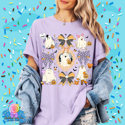 Pooh Ghostie Bows - Kids & Adult Apparel