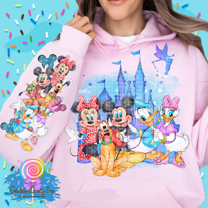 Fab 5 Watercolor - Tees & Sweatshirts