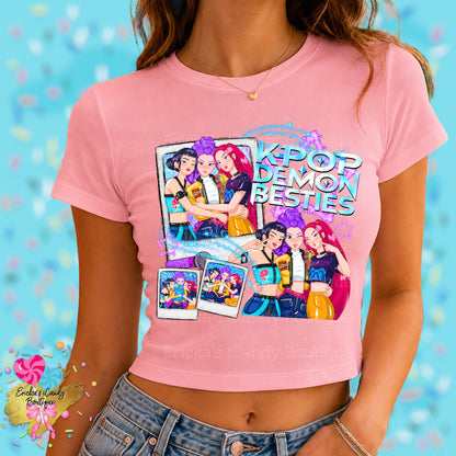 Kpop Besties Polaroid - Kids & Adult Apparel