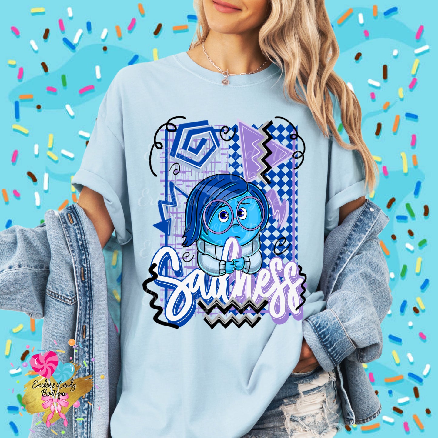 Retro Sadness - Kids & Adult Apparel