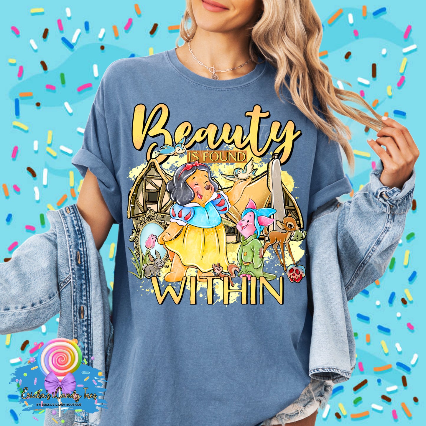 All Princess Honey Bear Mashup- Kids & Adult Apparel