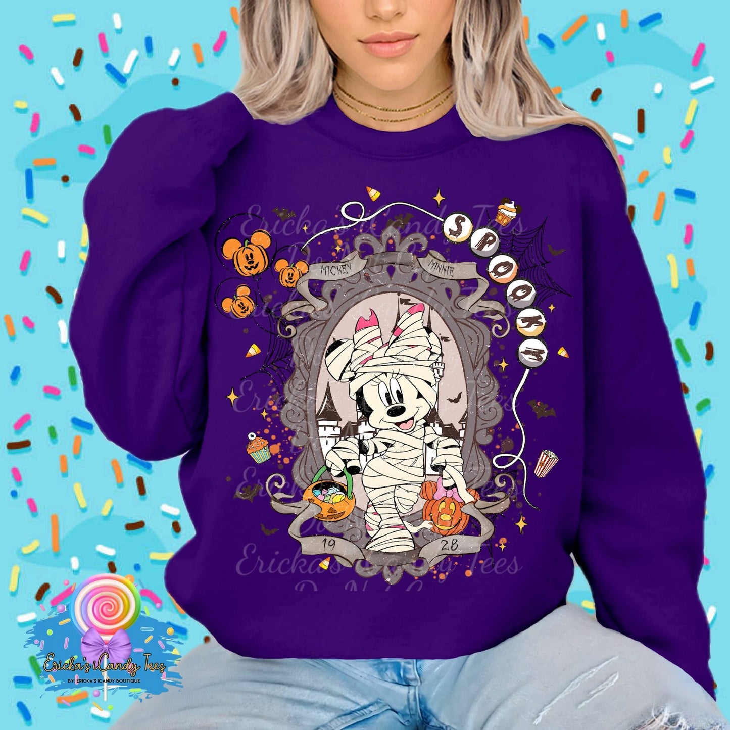 Mouse Mummy Frame (Girl or Boy) - Kids & Adult Apparel