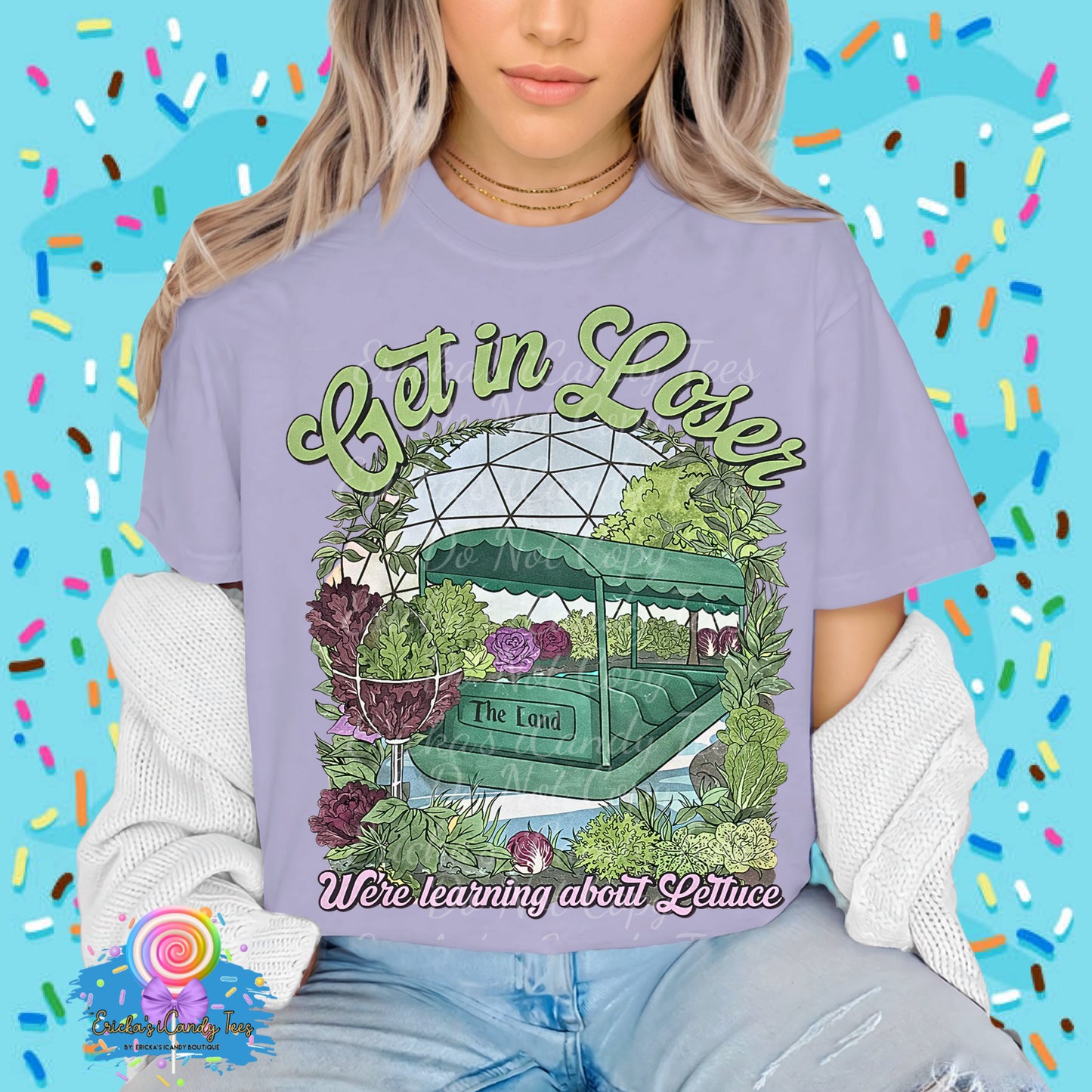 Get in loser, we’re learning about lettuce - Kids & Adult Apparel