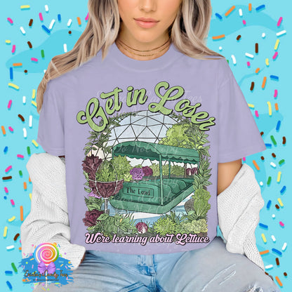 Get in loser, we’re learning about lettuce - Kids & Adult Apparel