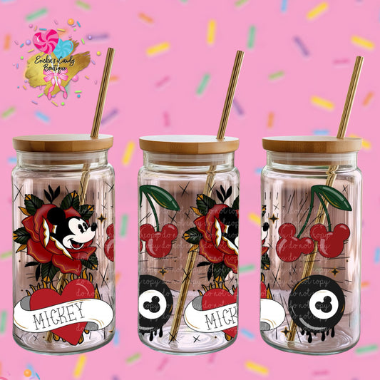 Rockin Mouse - 16oz Libby Glass Cup