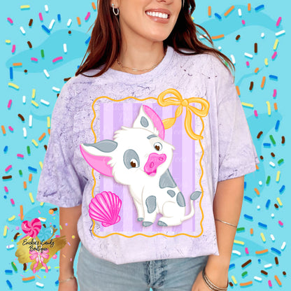 Summer Frame Teacup Pig - Kids & Adult Apparel
