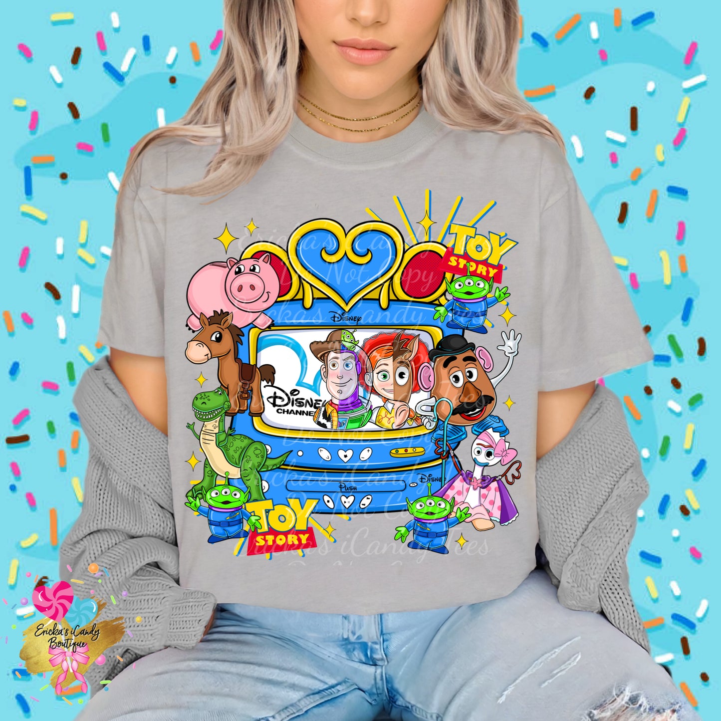 Princess TV’s (ALL CHARACTERS)- Kids & Adult Apparel