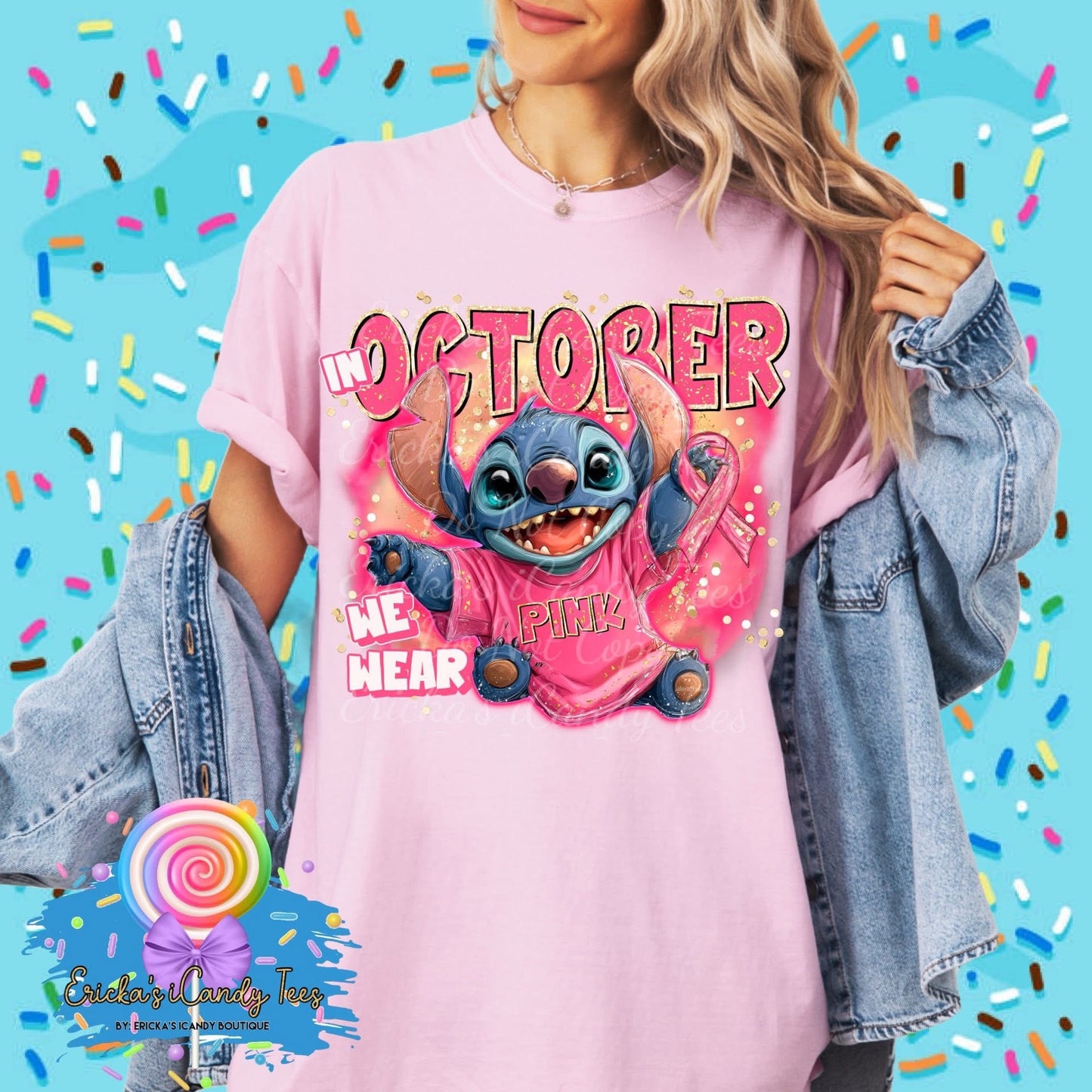 In October We Wear Pink 626 - Kids & Adult Apparel