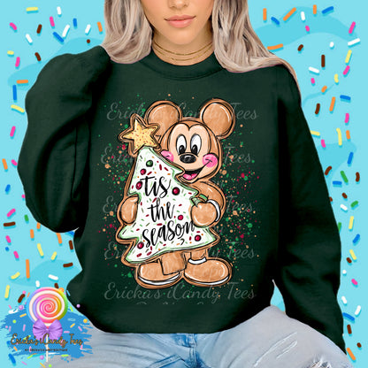 It’s The Season Gingerbread Mouse - Tees & Sweatshirts