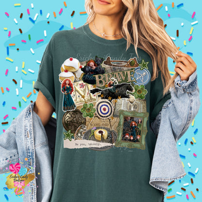 Brave Princess Scrapbook - Kids & Adult Apparel