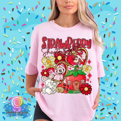 Shortcake Mouse Heart Locket - Kids & Adult Apparel