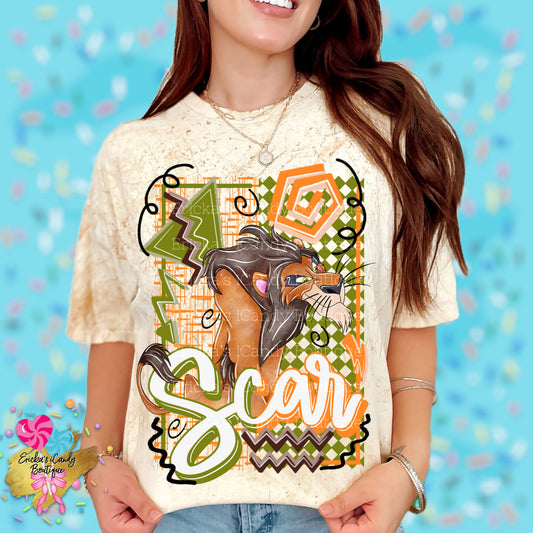 Retro Scar - Kids & Adult Apparel
