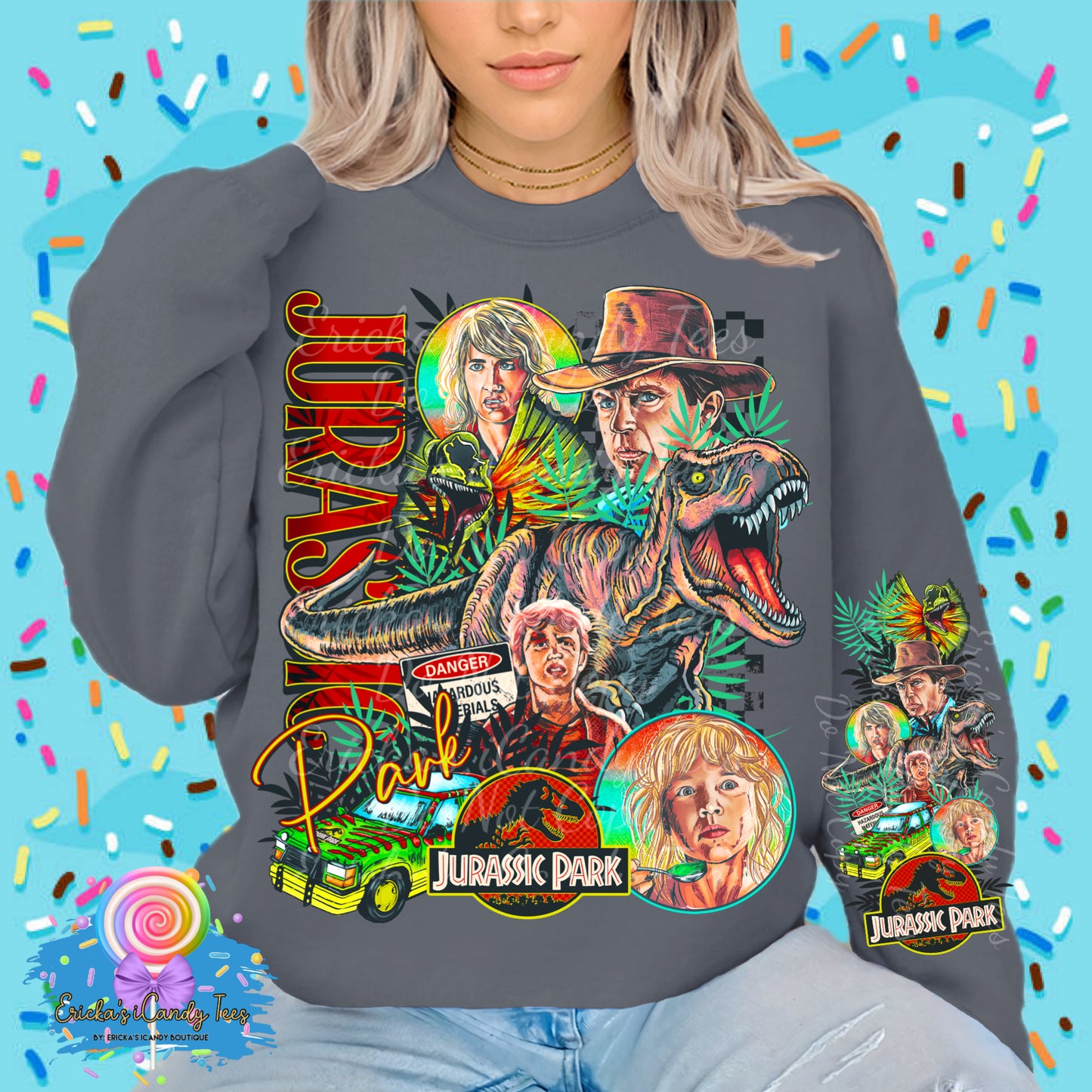 Jurassic Vintage - Kids & Adult Apparel