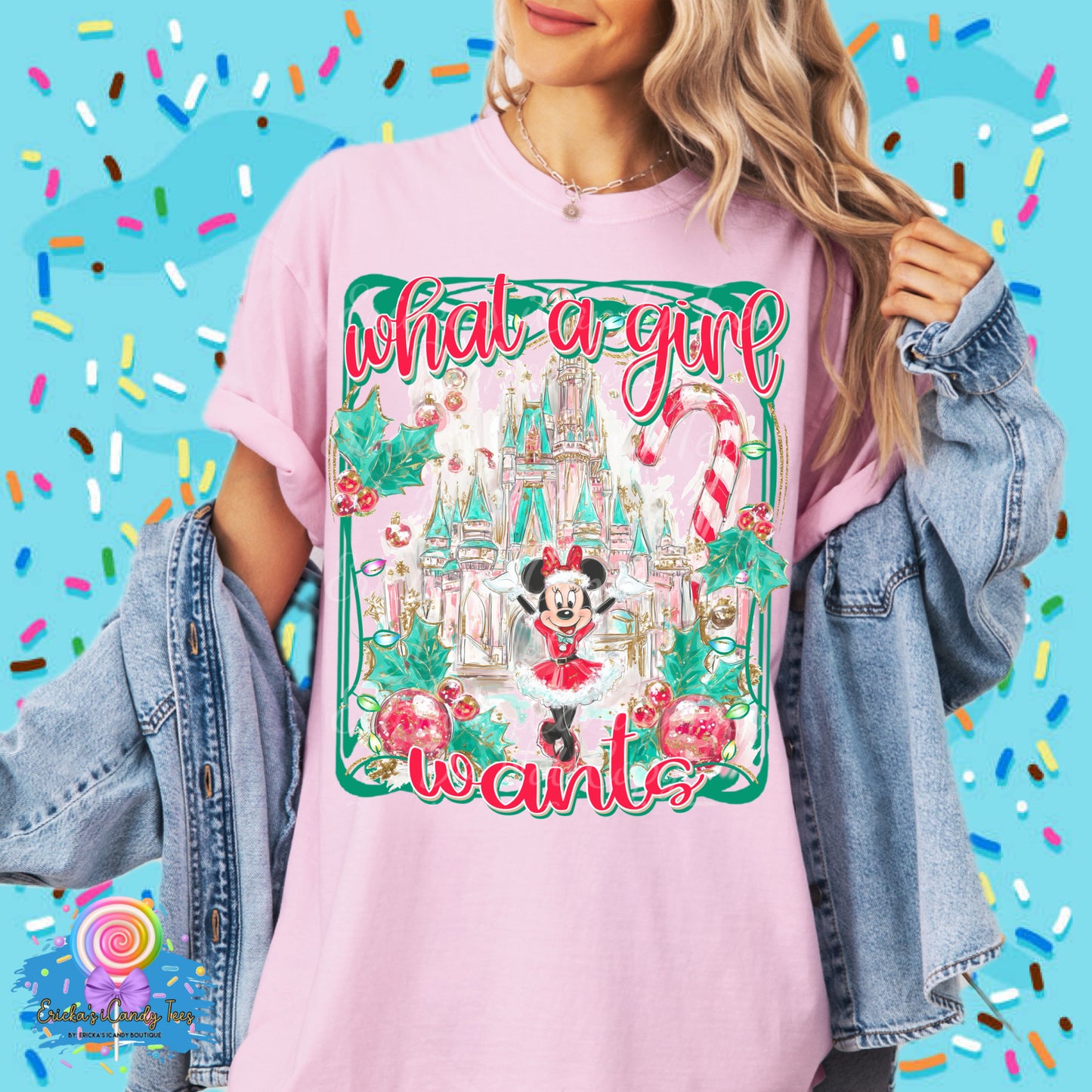 What A Girl Wants Holiday Castle - Tees & Sweatshirts