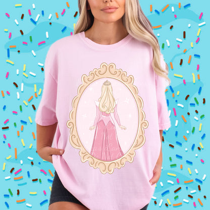 All Princess Back Frame - Kids & Adult Apparel