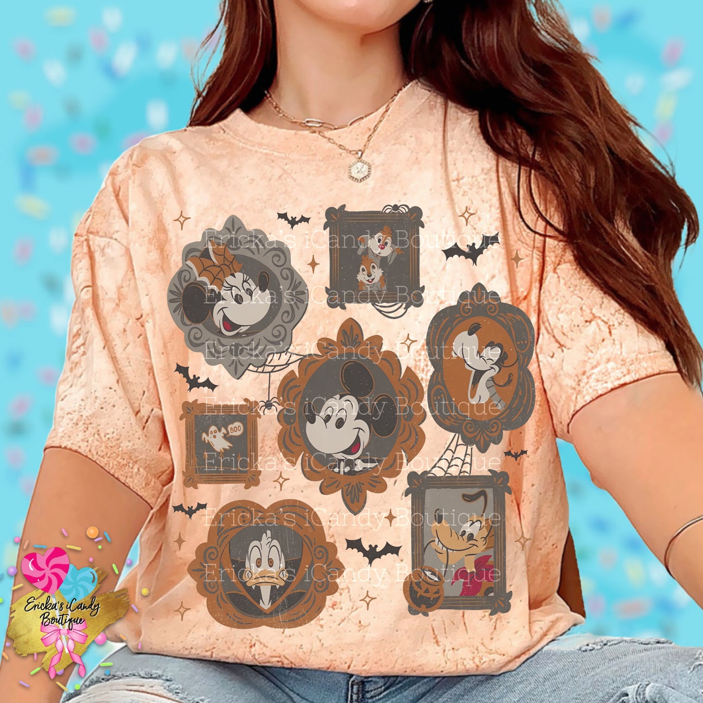 Magical Spooky Friends Frame Collage   - Kids & Adult Apparel