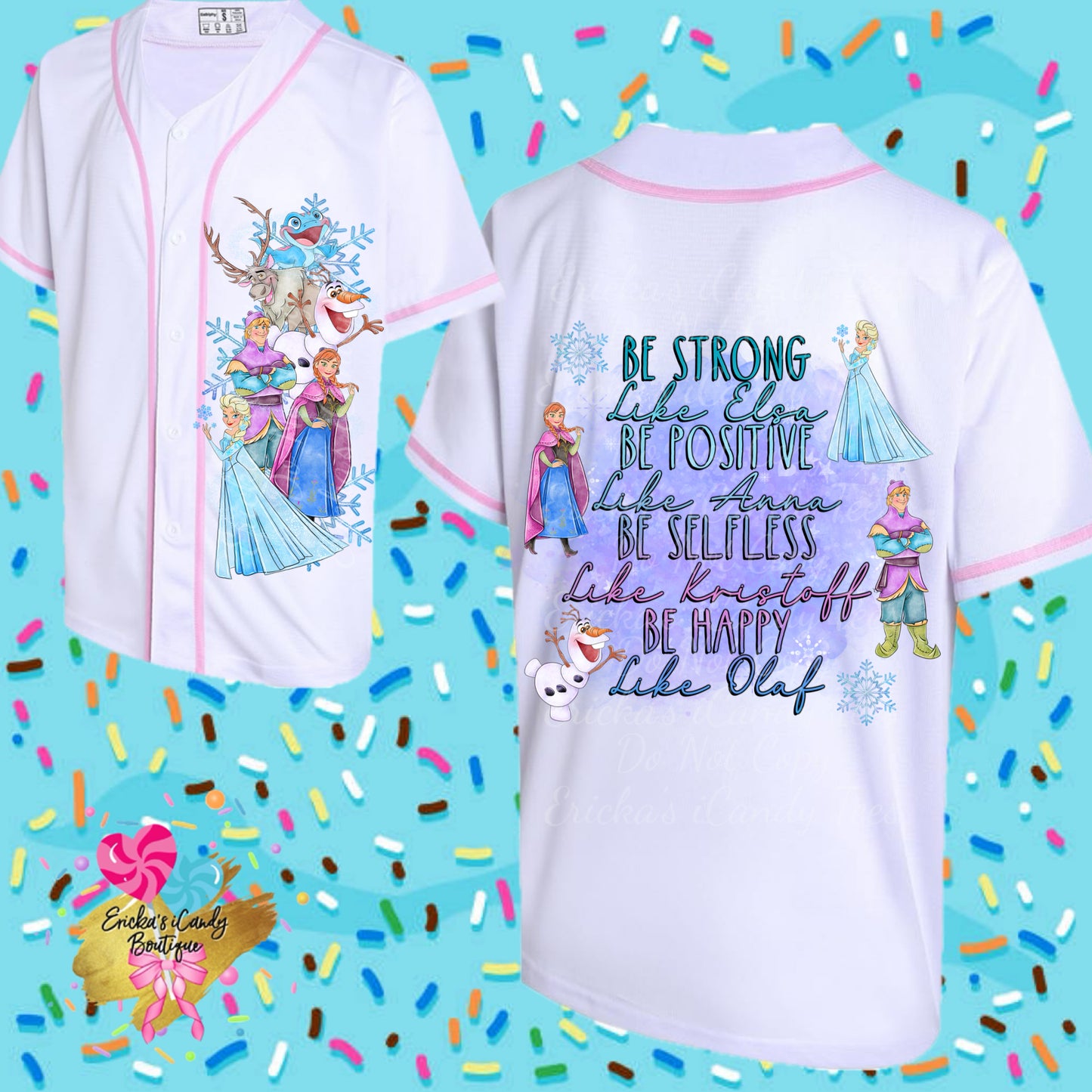 Frozen Affirmations - Unisex Jersey