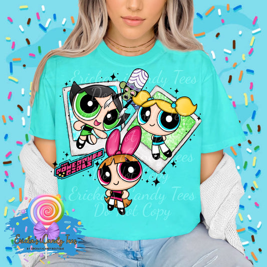 Power Sisters Polaroid - Kids & Adult Apparel