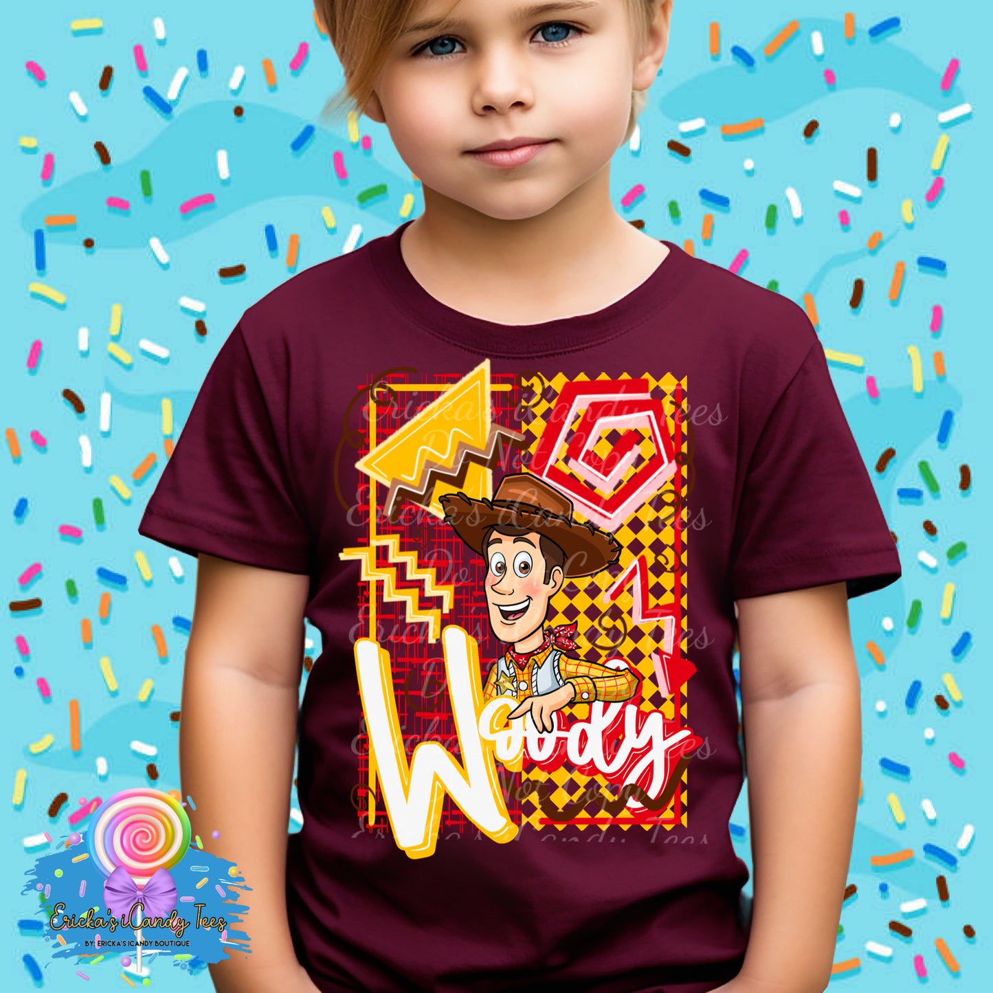 Retro Cowboy - Kids & Adult Apparel