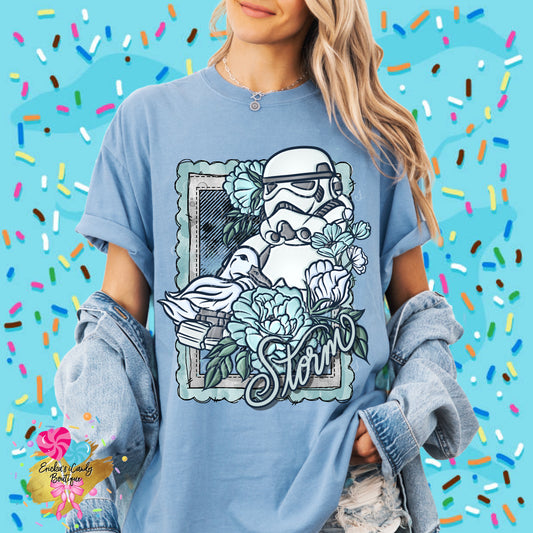Blue Storm Square - Kids & Adult Apparel