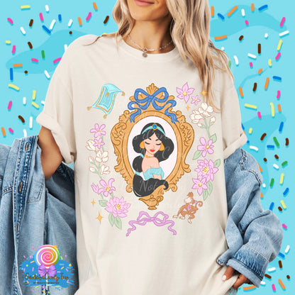 Desert Princess Floral Frame - Kids & Adult Apparel