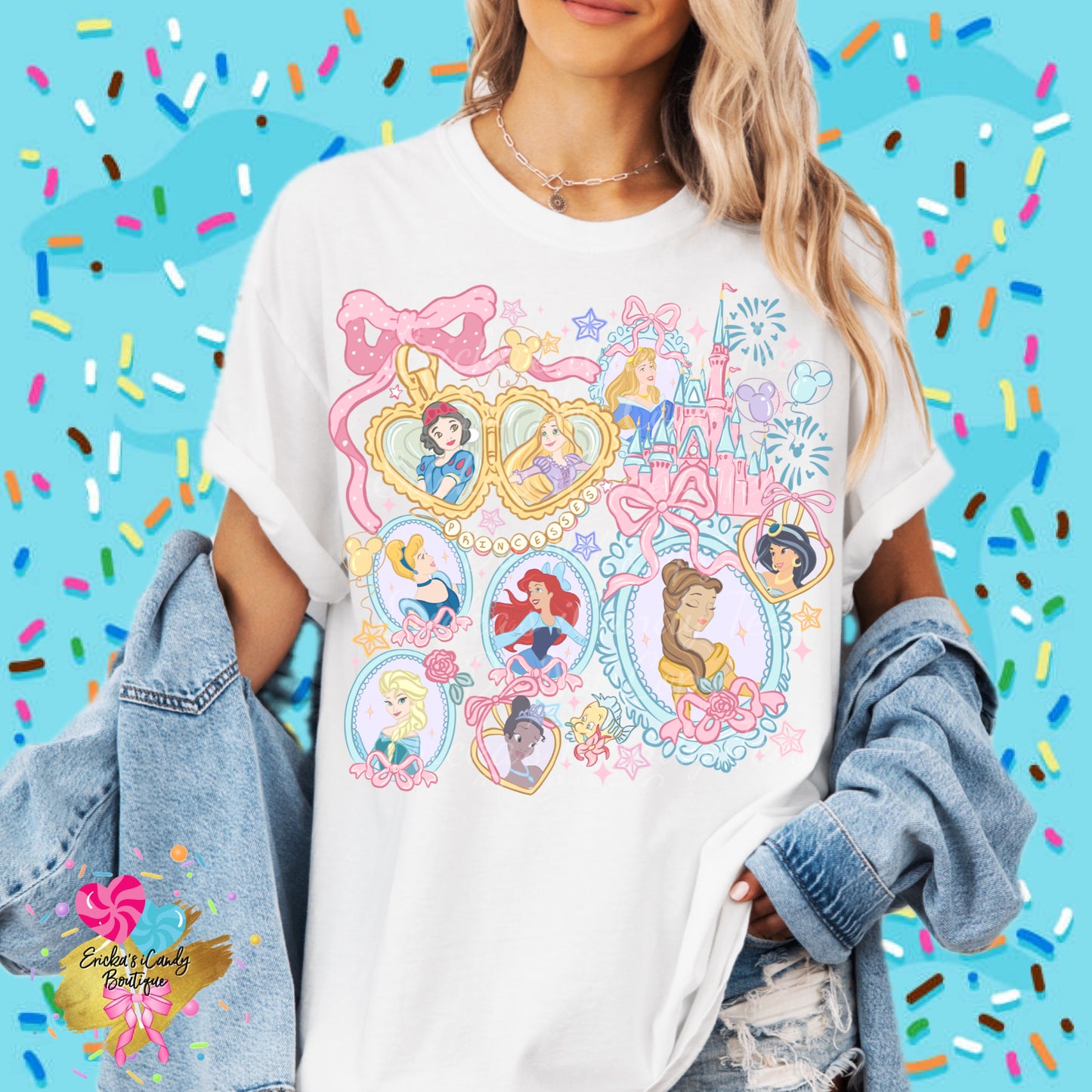 Princess Pastel Locket - Kids & Adult Apparel