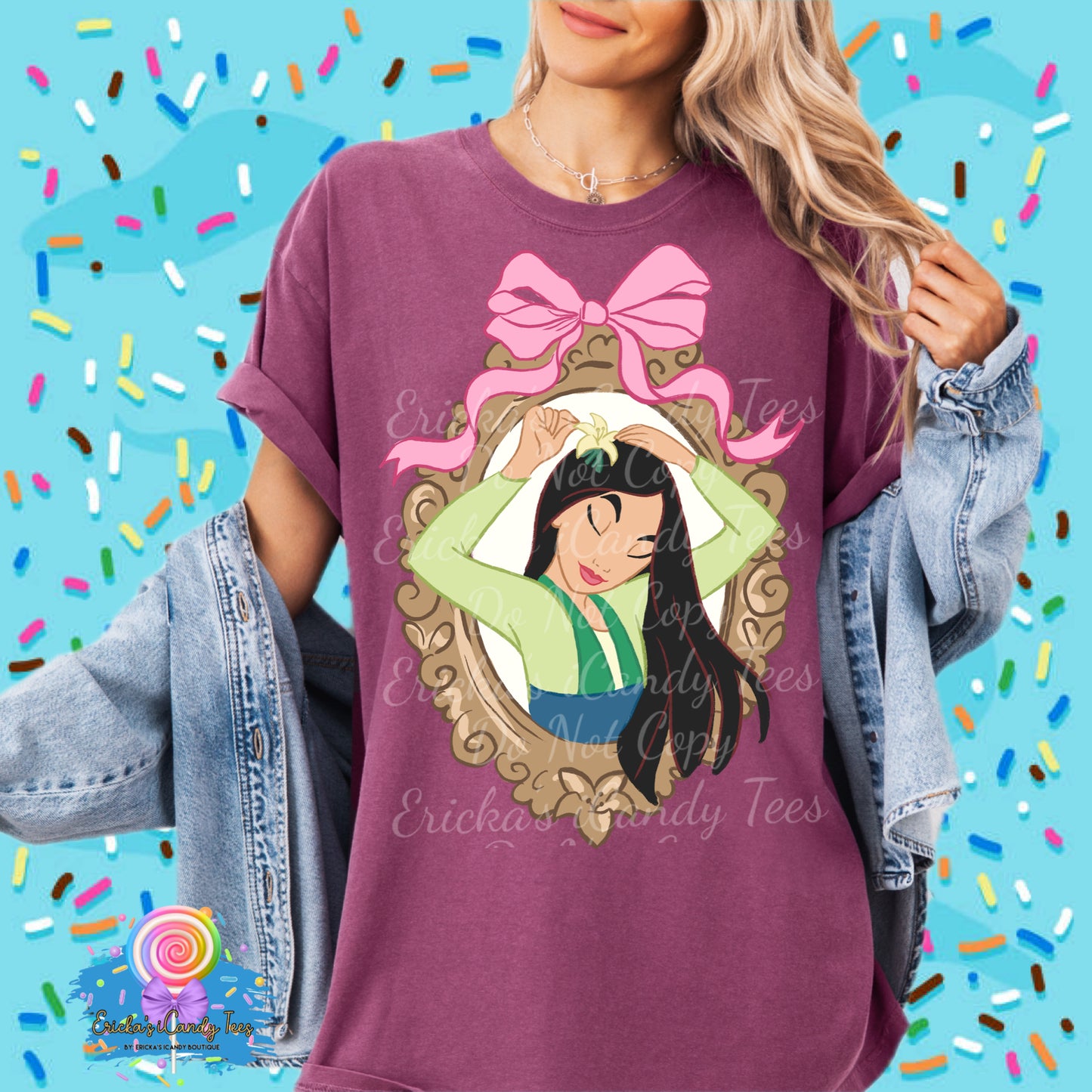 Warrior Princess Coquette Frame - Kids & Adult Apparel