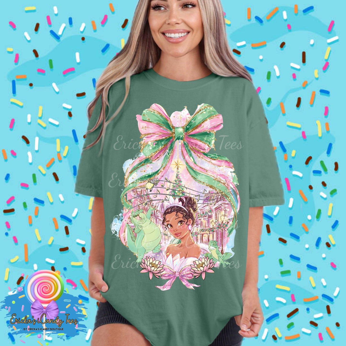 Tiana Christmas Coquette - Tees & Sweatshirts