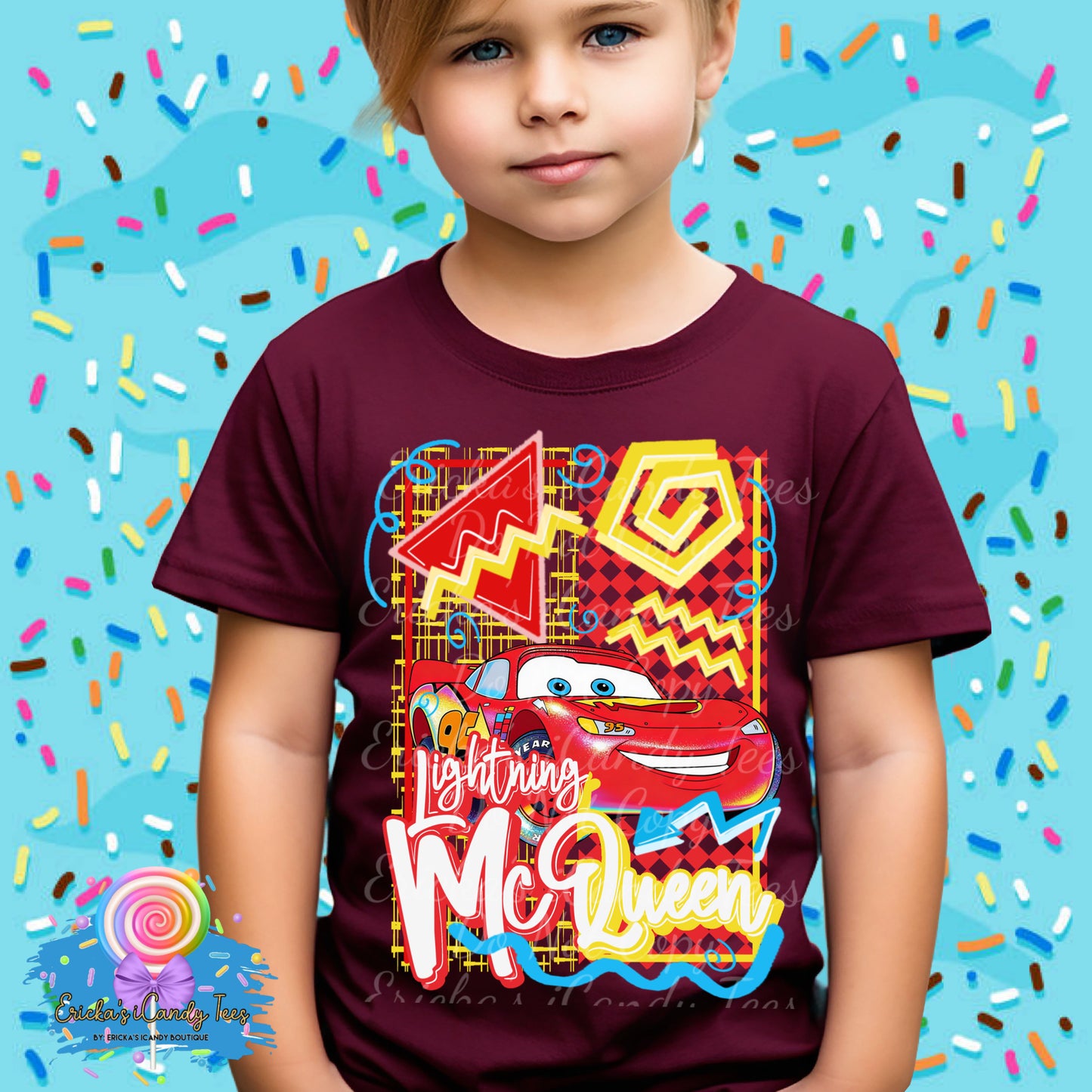 Retro Race Car  - Kids & Adult Apparel