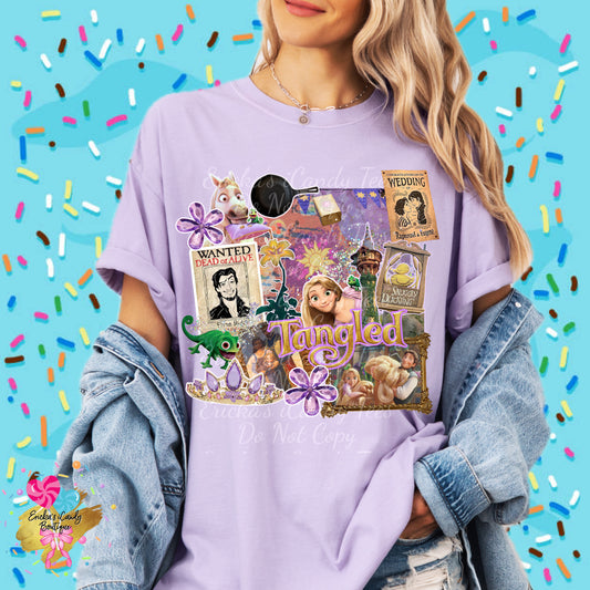 Tower Princess Scrapbook - Kids & Adult Apparel