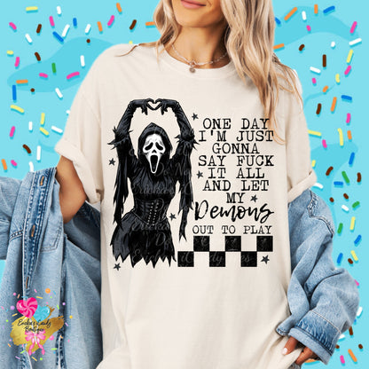 Demons Out To Play - Kids & Adult Apparel