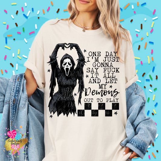 Demons Out To Play - Kids & Adult Apparel