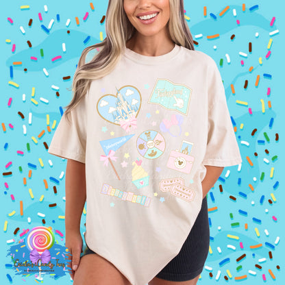 Pastels Magic Fantasyland - Kids & Adult Apparel