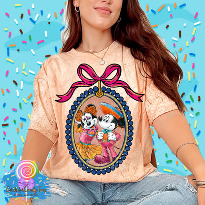 Mouse Dia De Los Muertos Locket - Tees & Sweatshirts