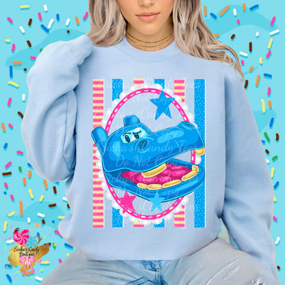 Hippo Striped Frame- Kids & Adult App