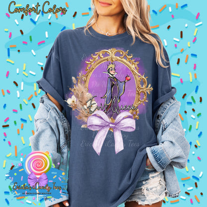 Villians Coquette Gold Frame - Tees & Sweatshirts