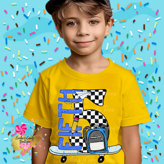 Skateboard Grade (PreK - 6th Grade) - Kids & Adult Apparel