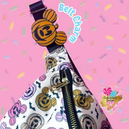 Mouse Jack-o’-lantern - Belt Charm