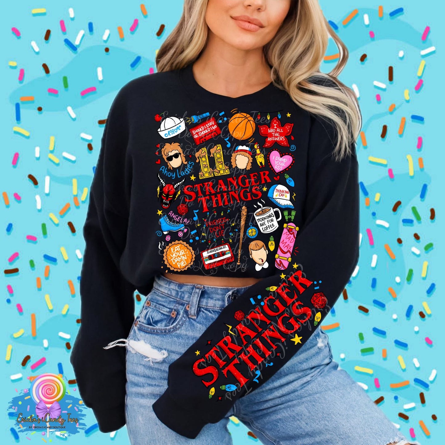 Stranger Things Icons - Kids & Adult Apparel