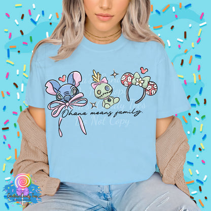 Ohana Ears Hand Drawn - Tees & Sweatshirts