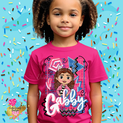 Retro Gabby - Kids & Adult Apparel