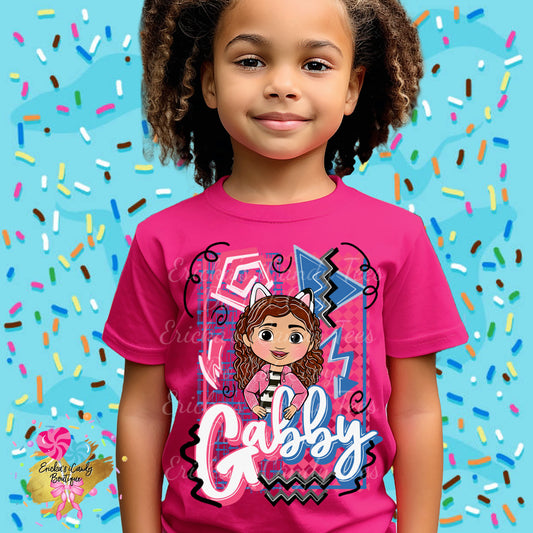 Retro Gabby - Kids & Adult Apparel