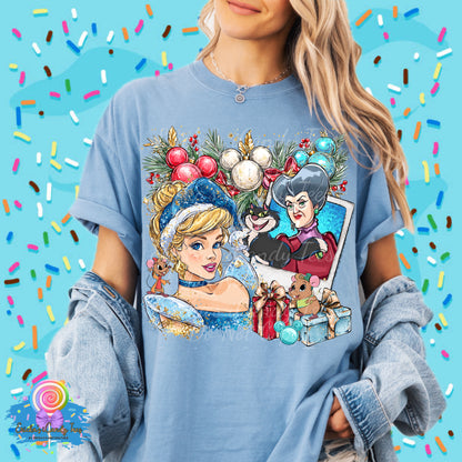 Cinderella Holiday Polaroid - Tees & Sweatshirts