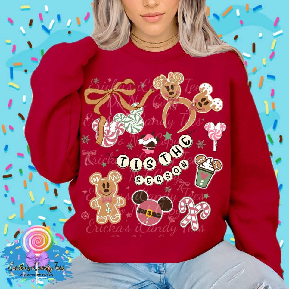 Tis The Season Gingy Mouse - Kids & Adult Apparel