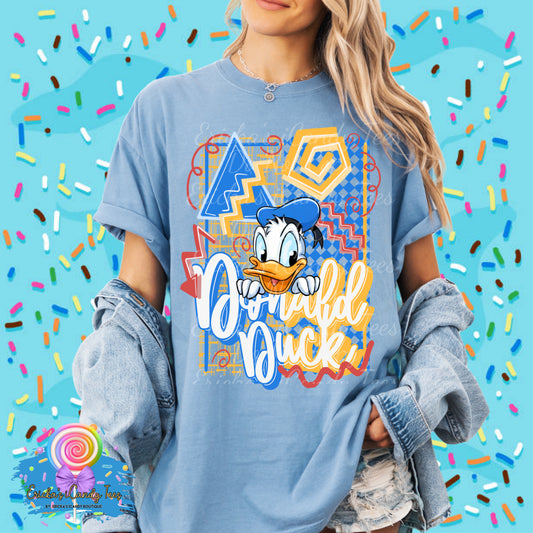 Retro Boy Duck  - Kids & Adult Apparel